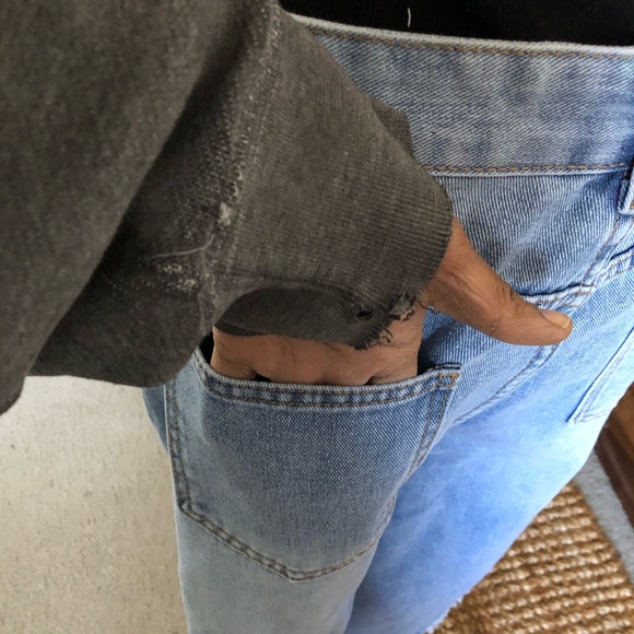 Cute wide leg high waist denim capris - Picture 12 of 16